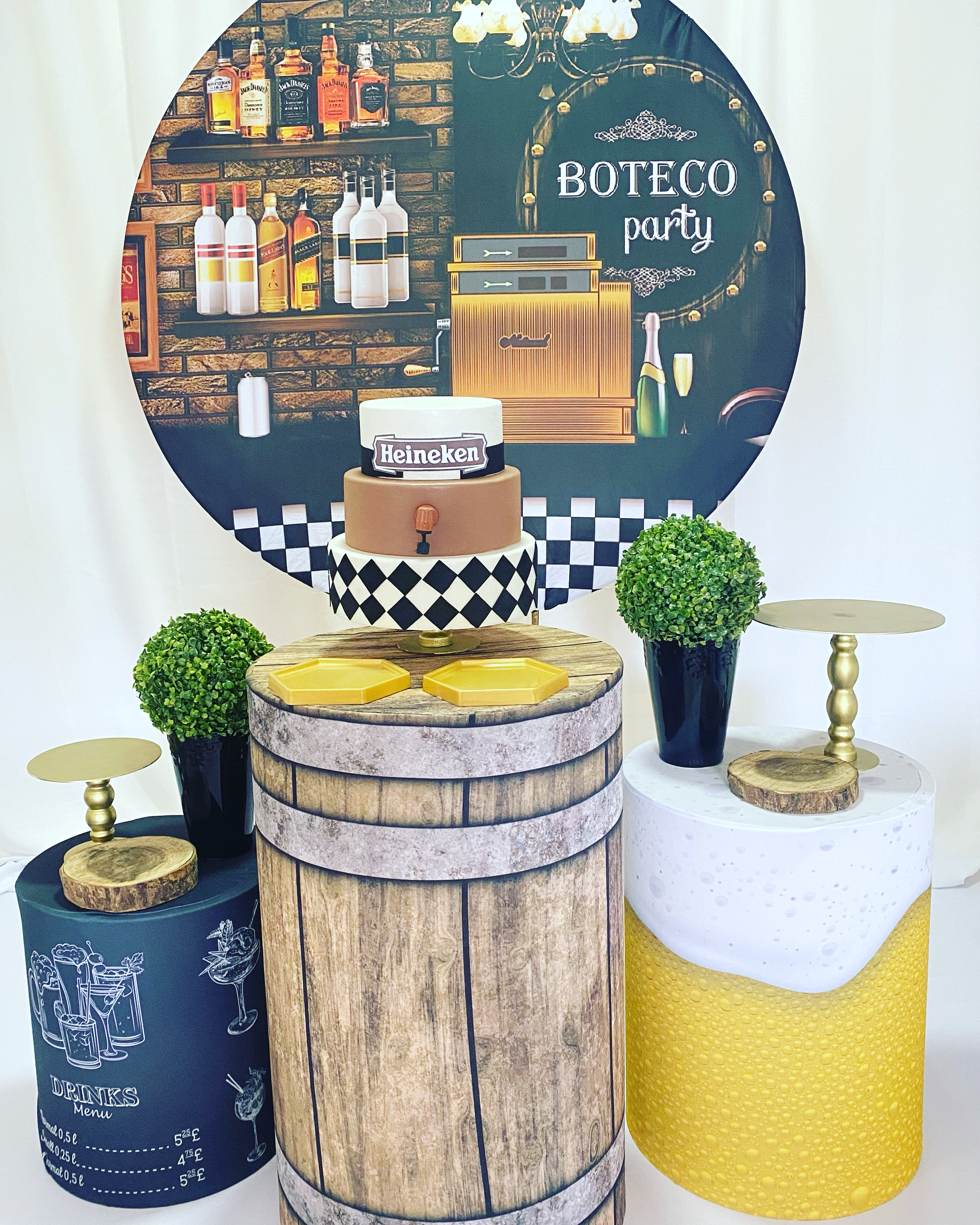 Kit Decoração Festa Boteco