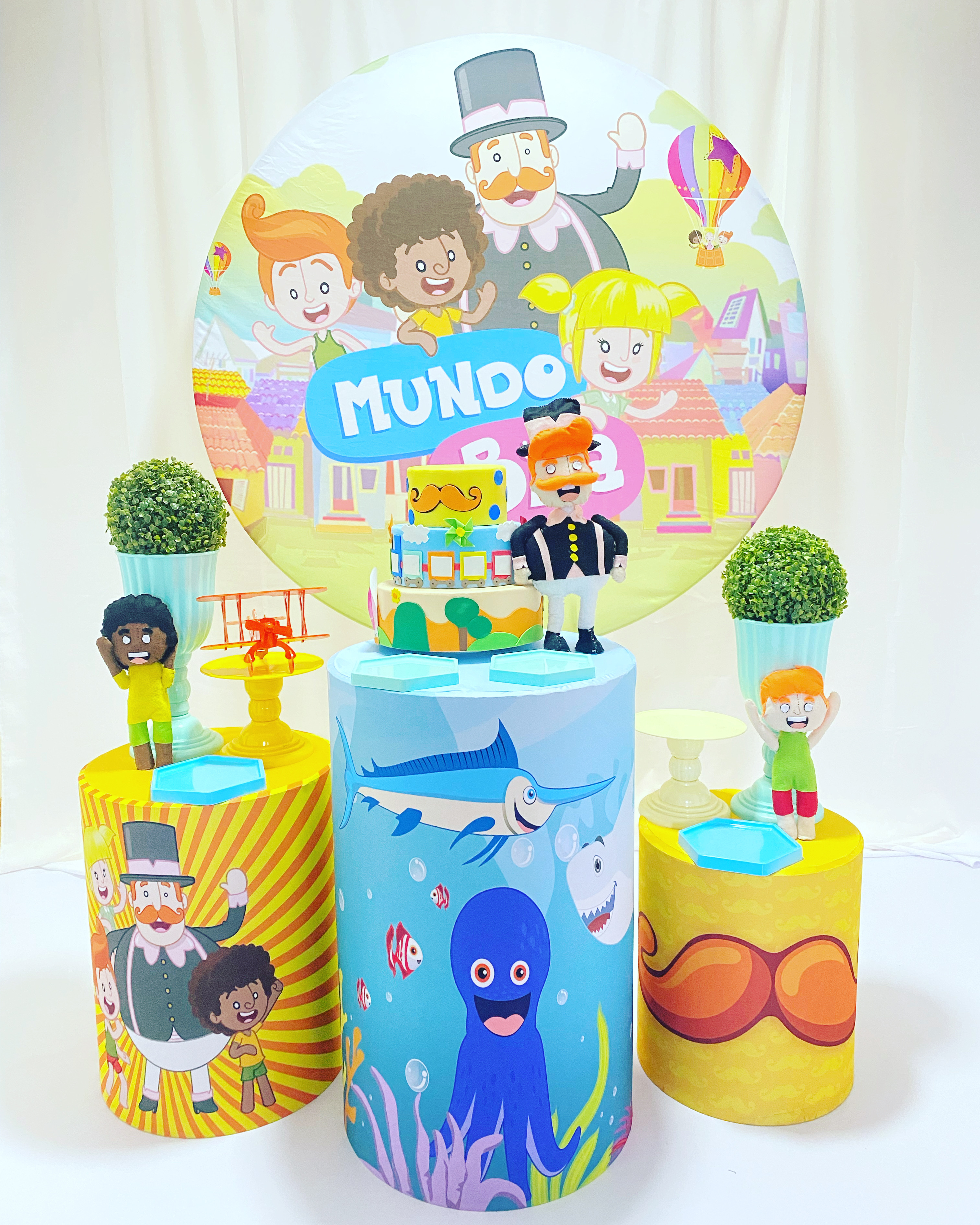 Kit Decoração Mundo Bita