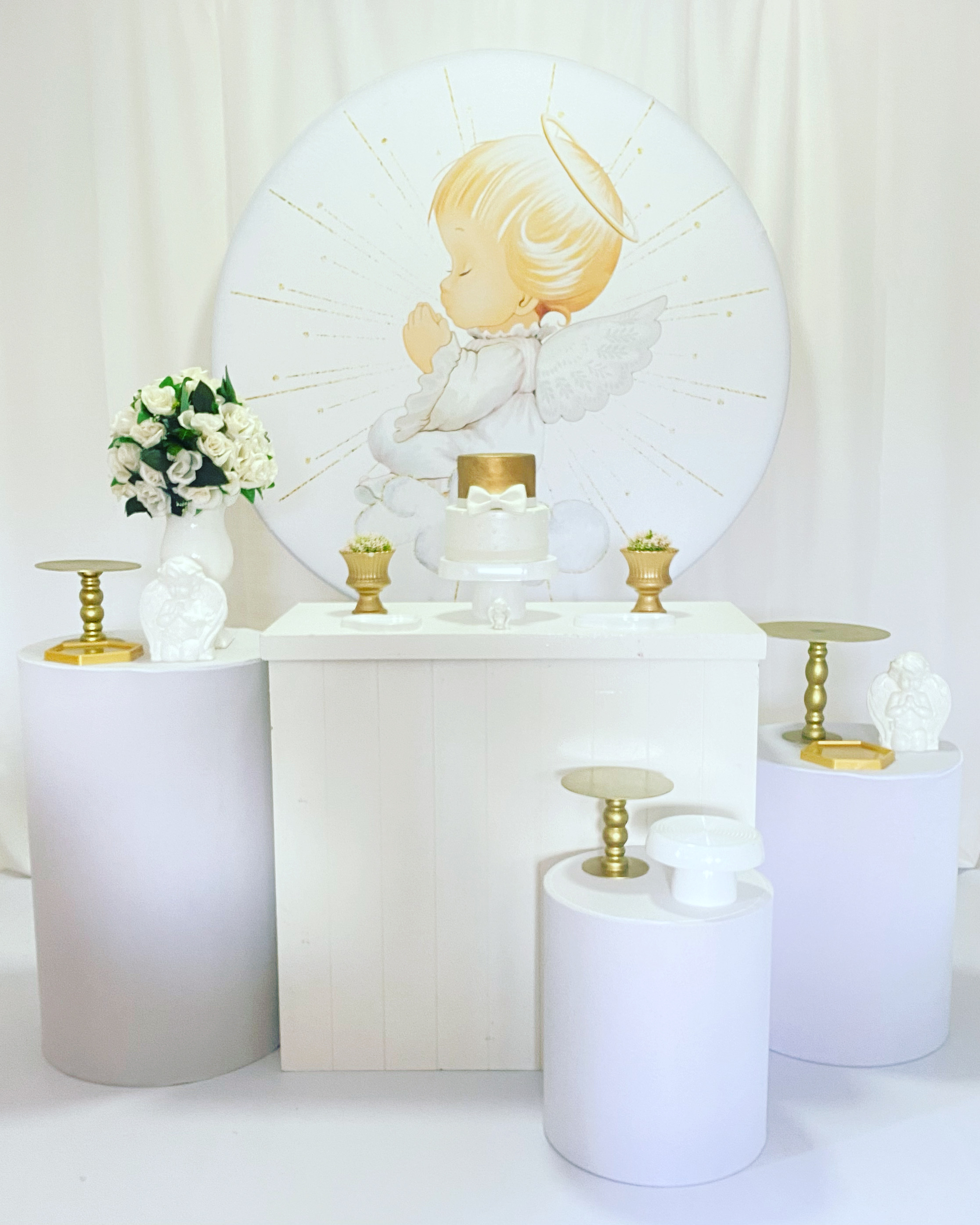 Kit Decorativo Anjo para Batizado