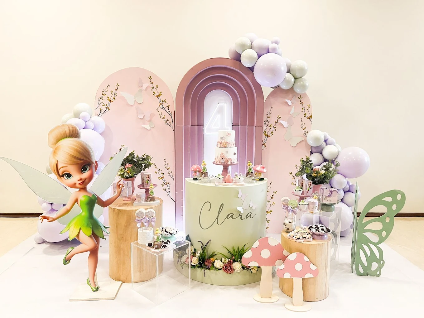 Decoração Tinker Bell - Locação