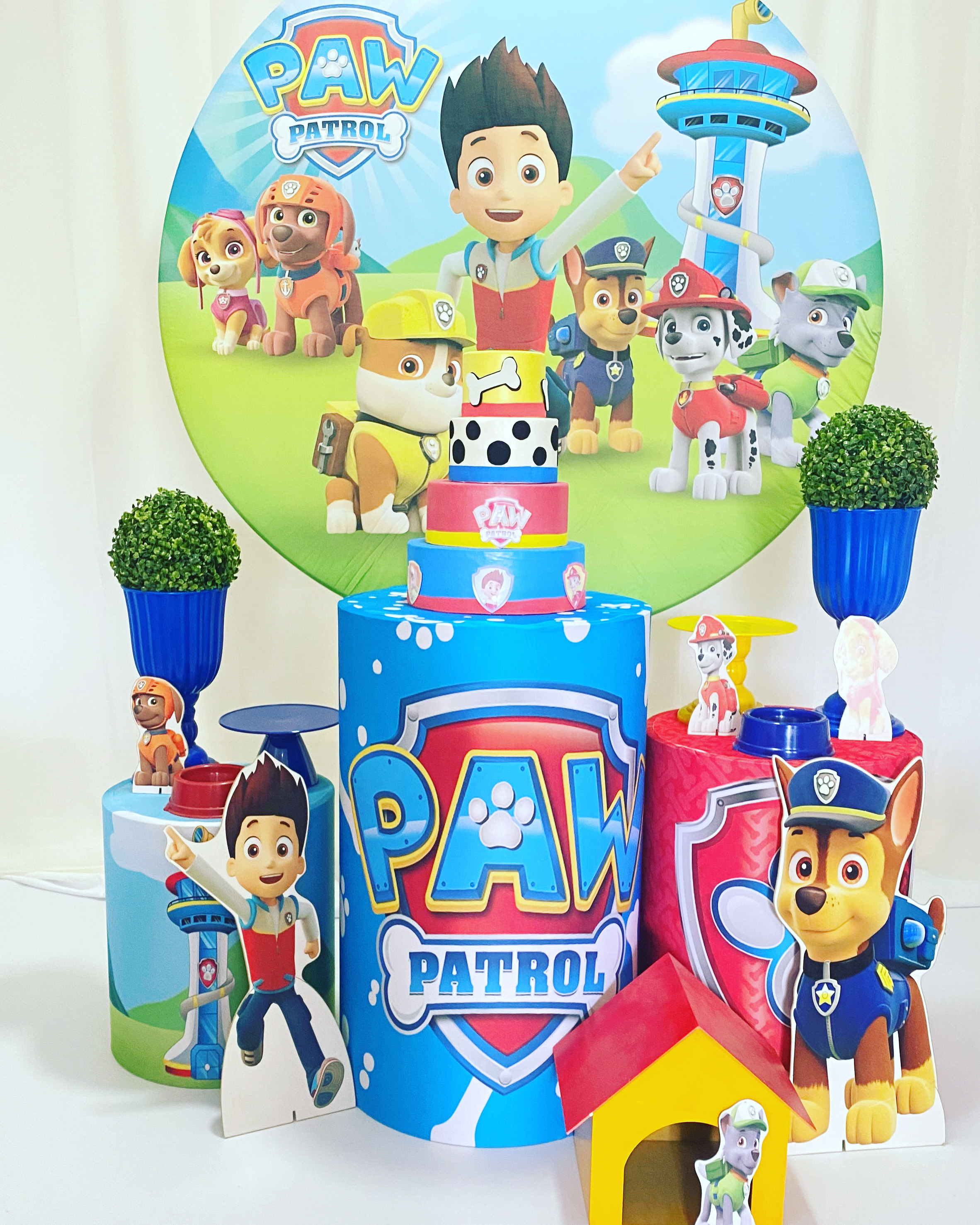 Pegue e Monte Tema Patrulha Canina