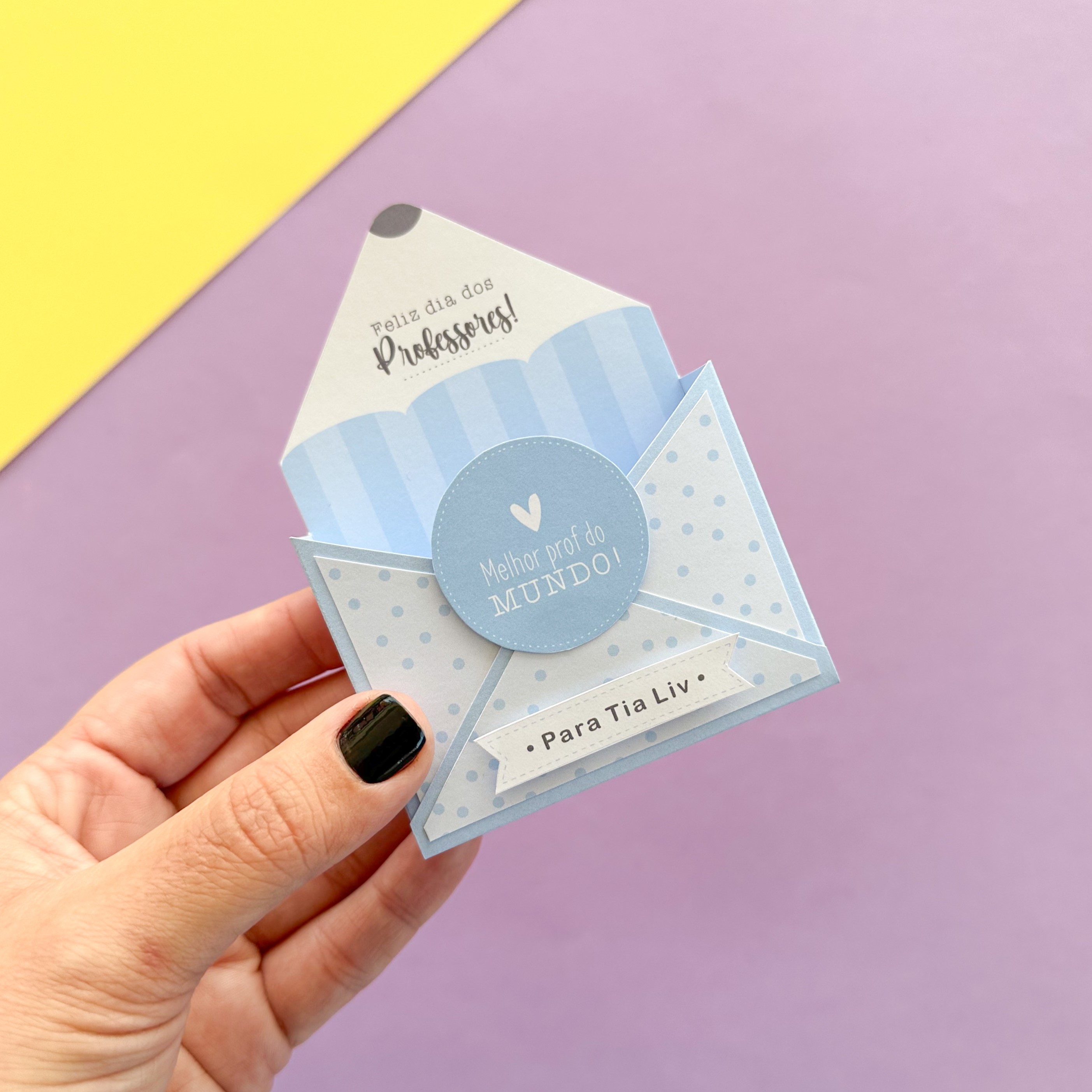 Mini Caixa Envelope