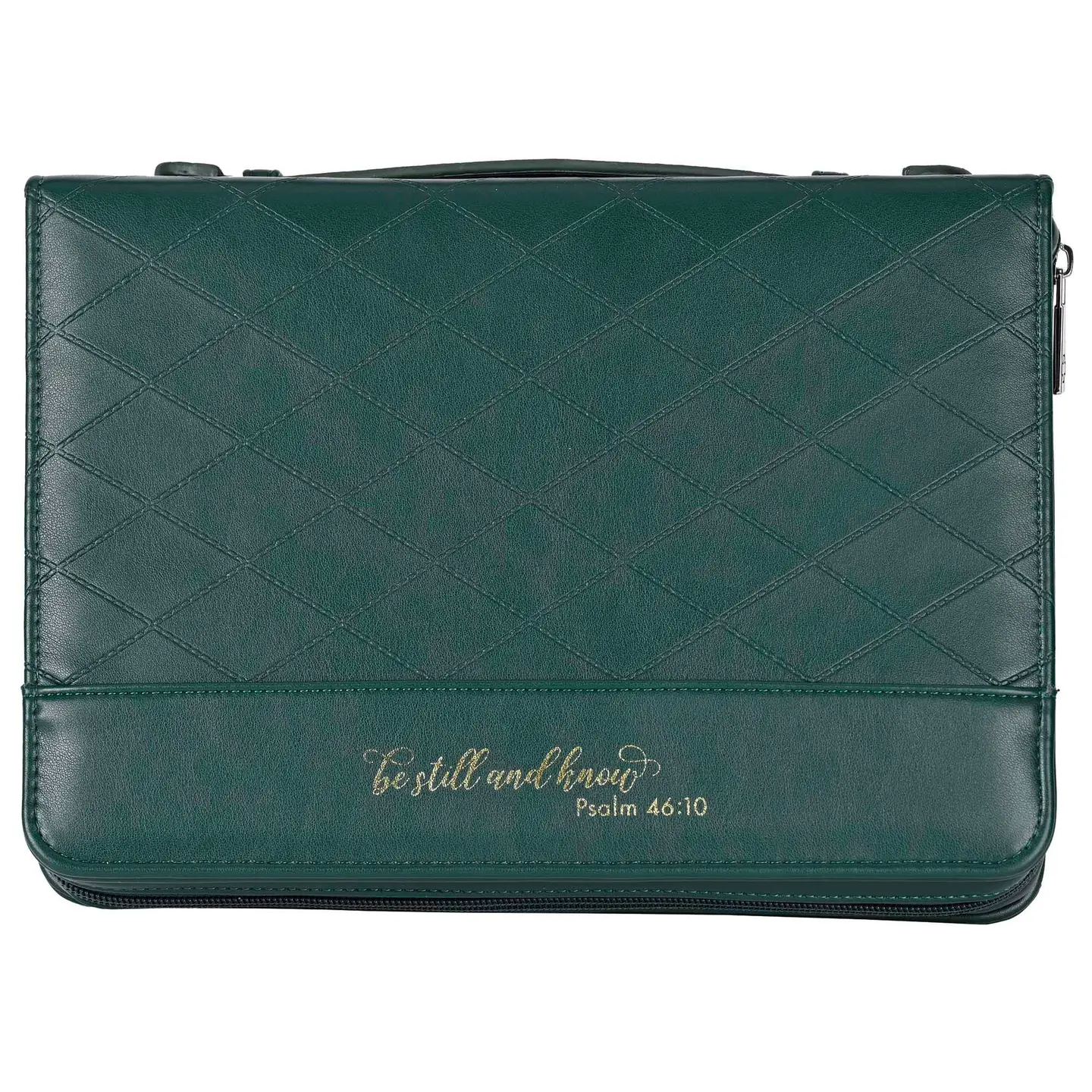 Green Faux Leather Bible Cover