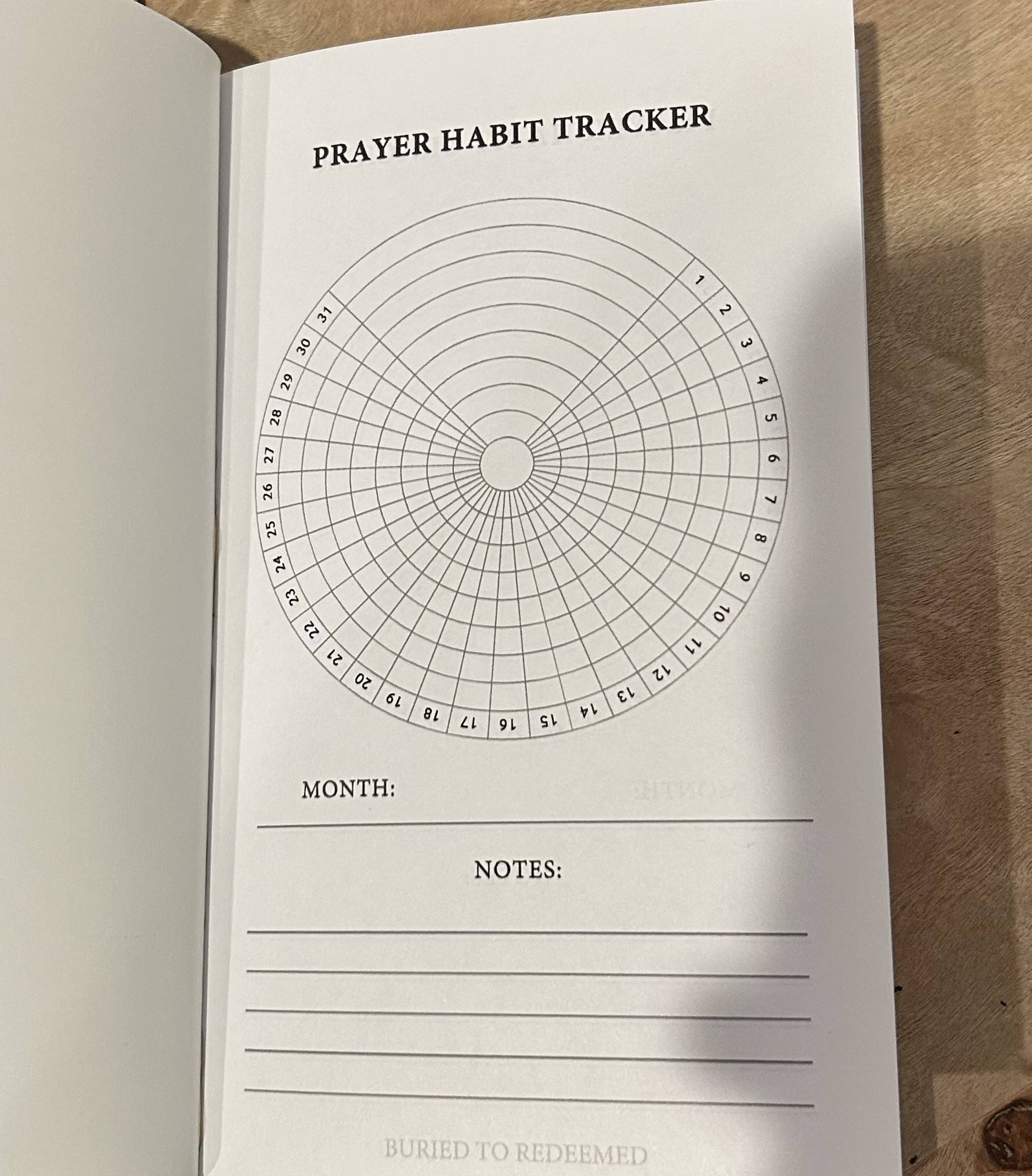 Customizable Prayer and Reflection Catholic Habit Tracking Journal and Pen Gift Set