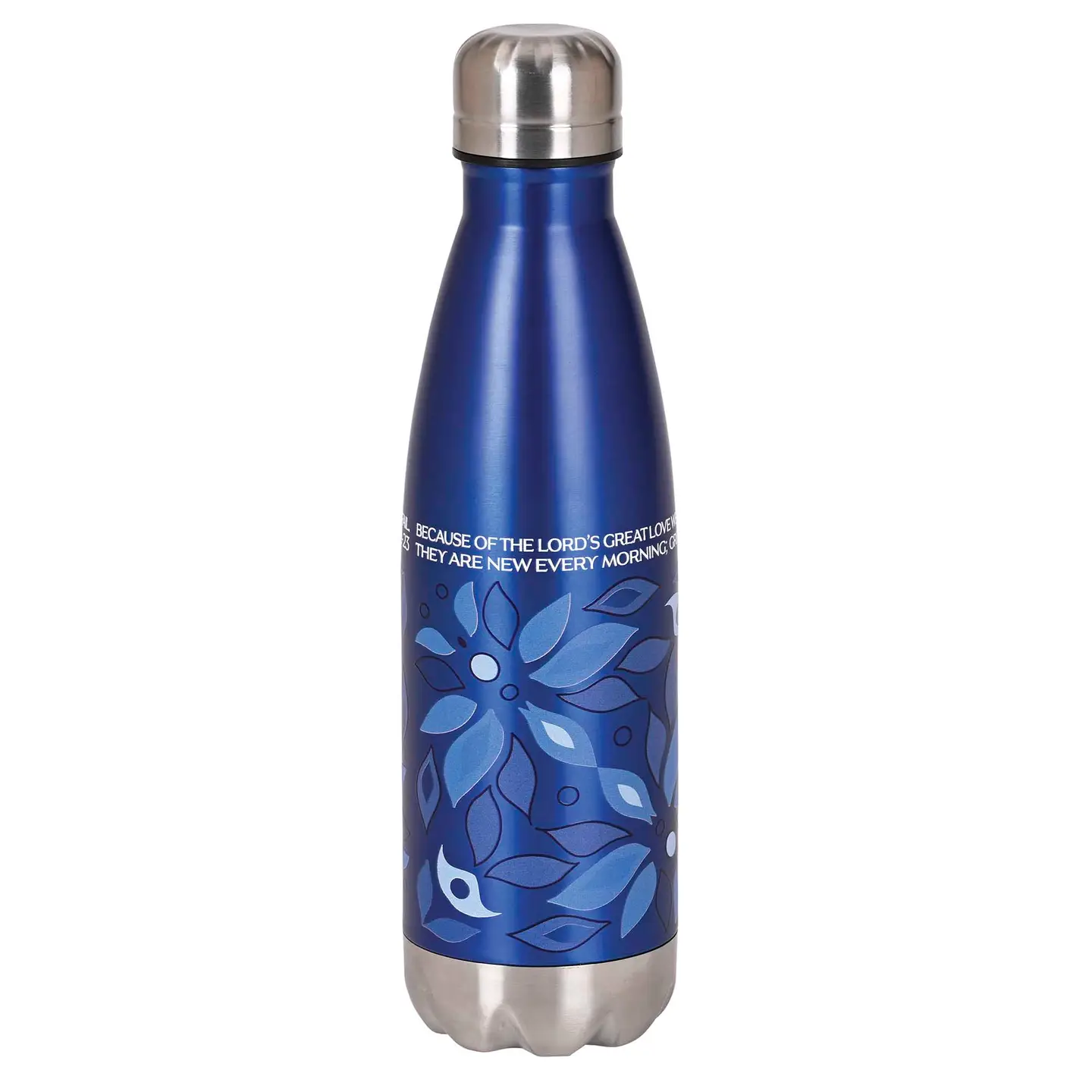 Water Bottle Great Is Thy 17 oz Stainless Steel