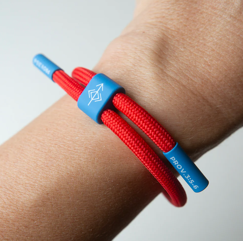 The Prayer Share Trust His Plan Christian Cord Bracelet Proverbs 3:5-6