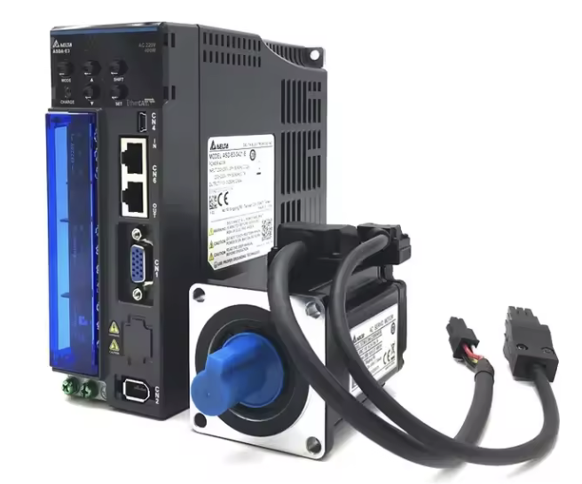 Kit Servo Motor e Drive  Delta ECMA-C20604RS 400W AC