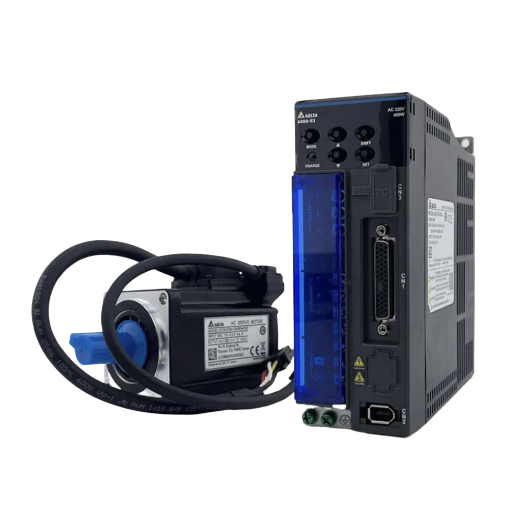 Kit Servo Motor e Drive Delta ECMA-C20807RS 750W AC