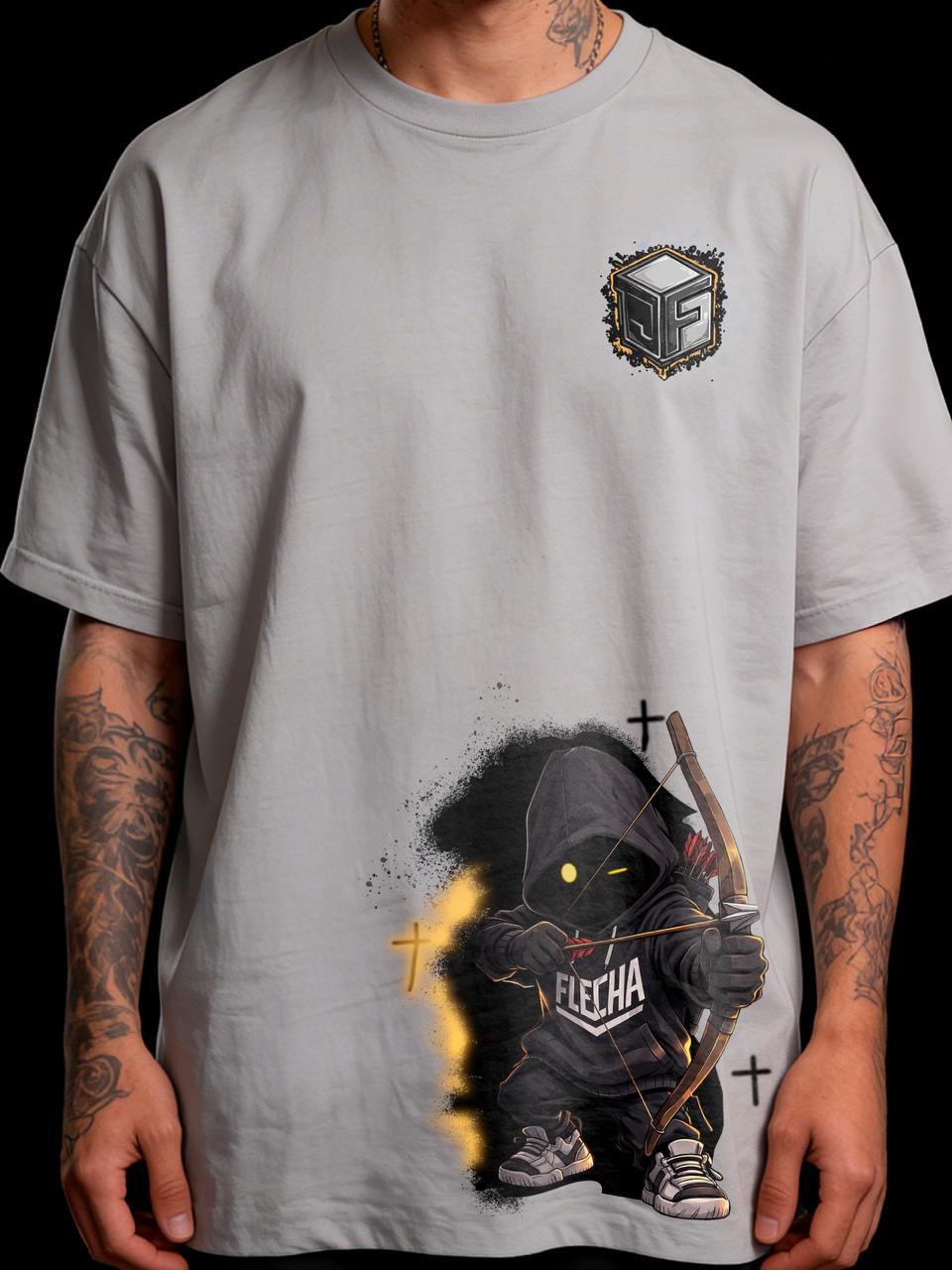 Graphic Hooded Archer T-Shirt