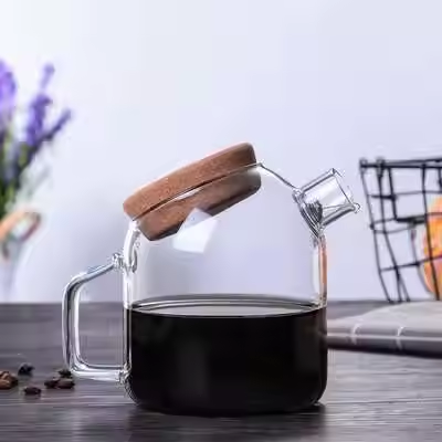 Transparent Refrigerator Water Fruit Jug Transparent Glass Teapot Kettle Creative Coffee Machines Juice