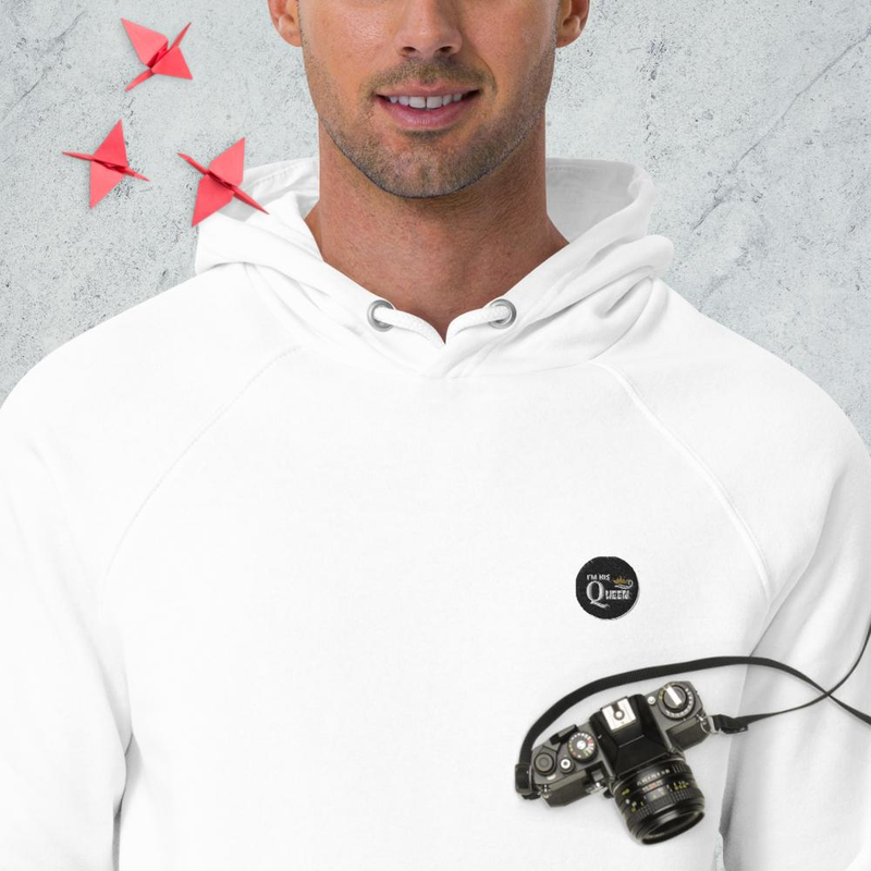Unisex eco raglan hoodie