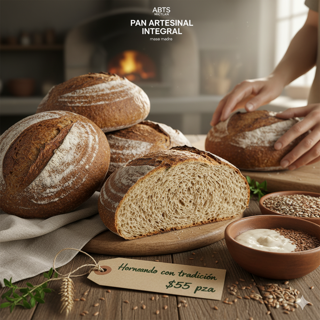 Whole Wheat Artisan Bread