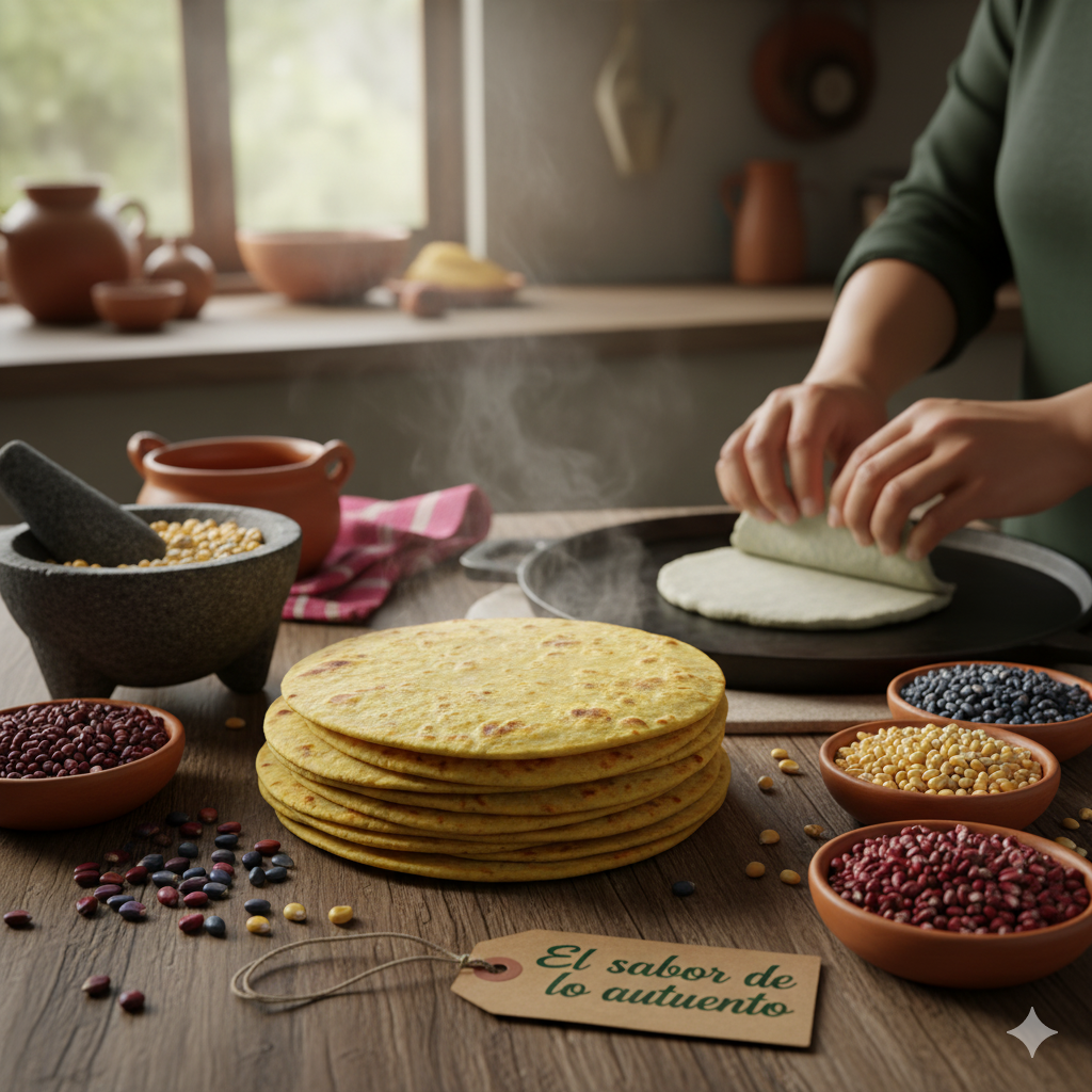 Homemade Corn Tortillas