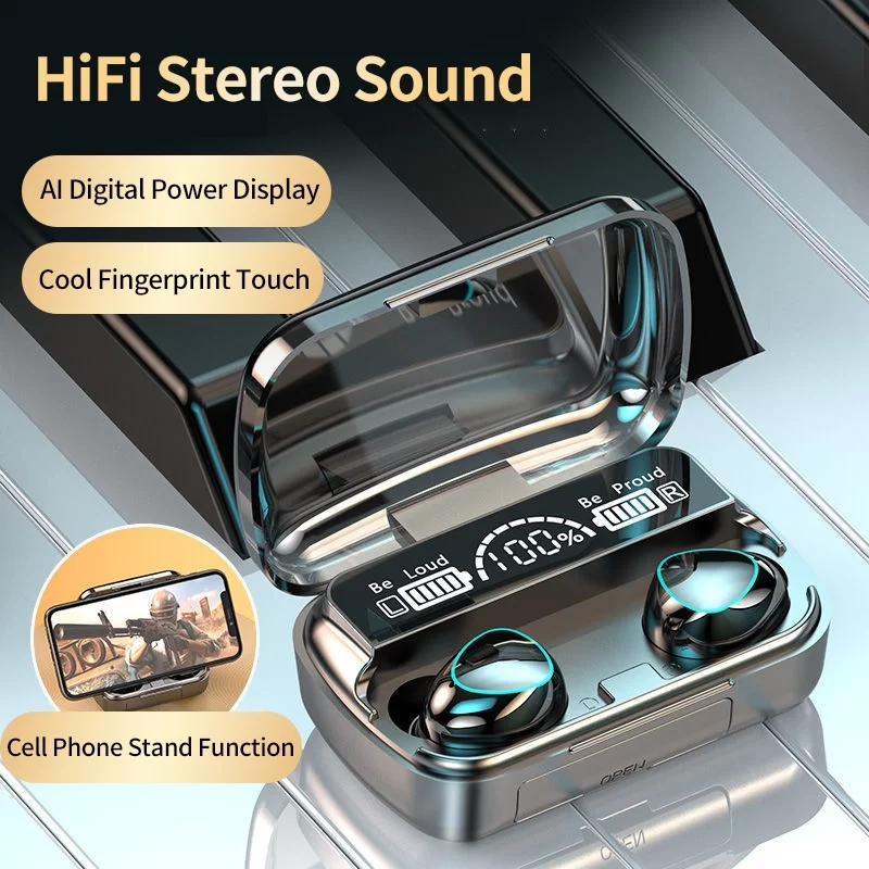 New M10 Earbuds TWS Bluetooth Headphones 