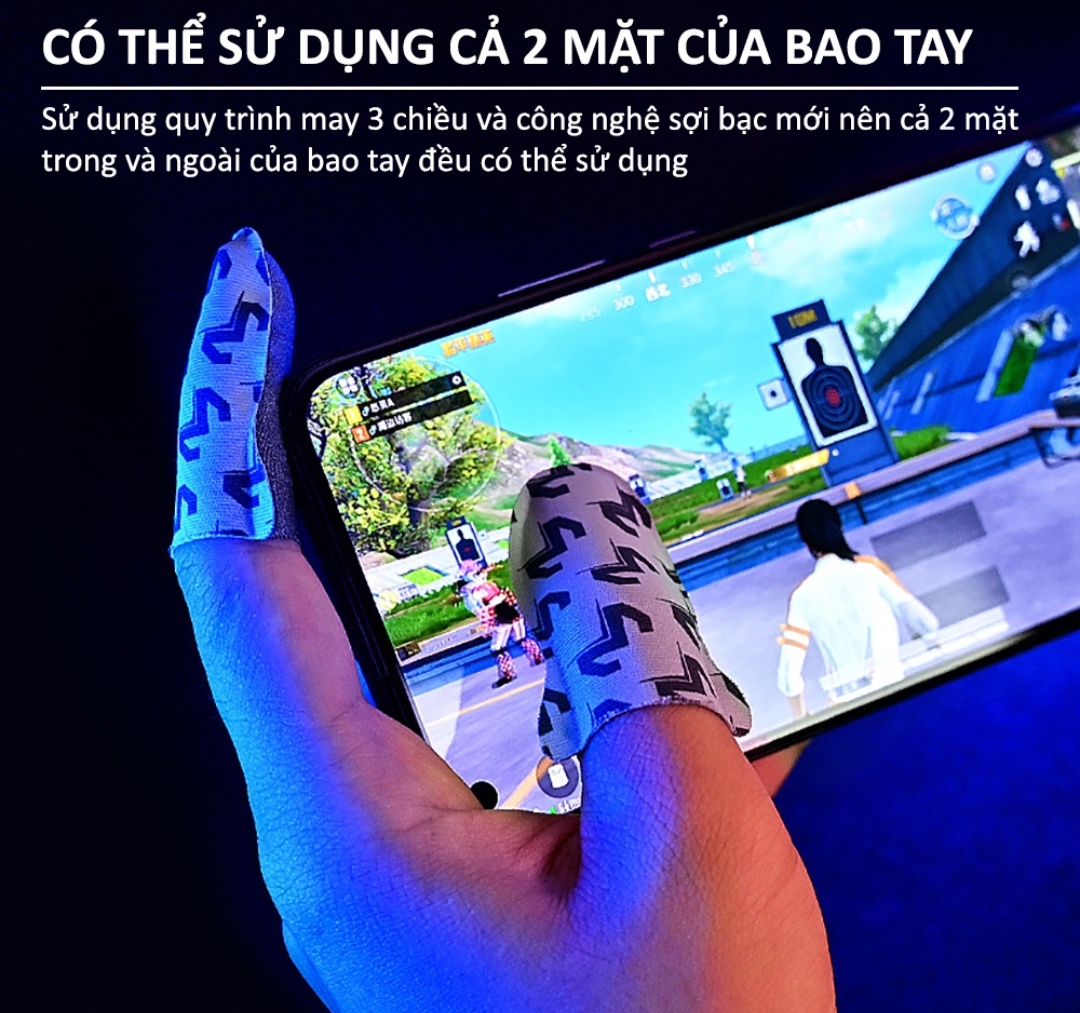 Finger Sleeve Gaming Controller for PUBG Mobile Game Finger Covers