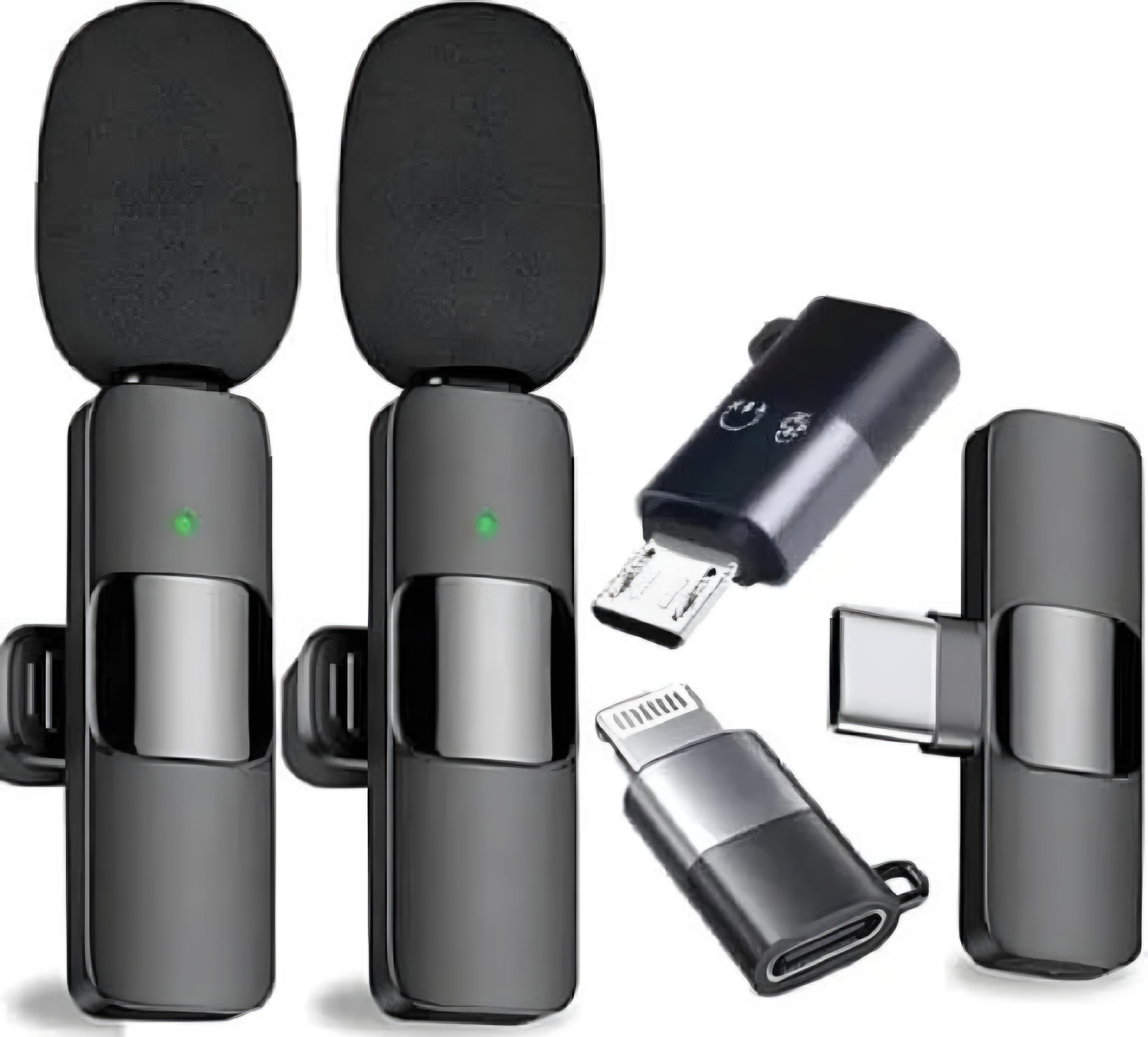 WIRELESS MIC K9 Microphone Type-C & Lighting plug