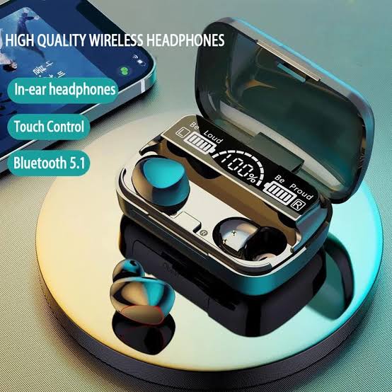 New M10 Earbuds TWS Bluetooth Headphones 