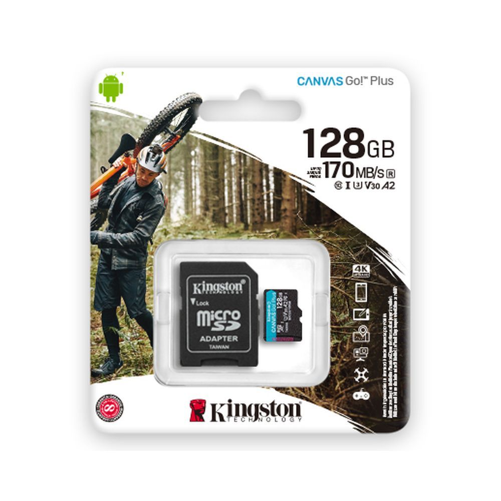 Kingston 128gb Memory card canvas 