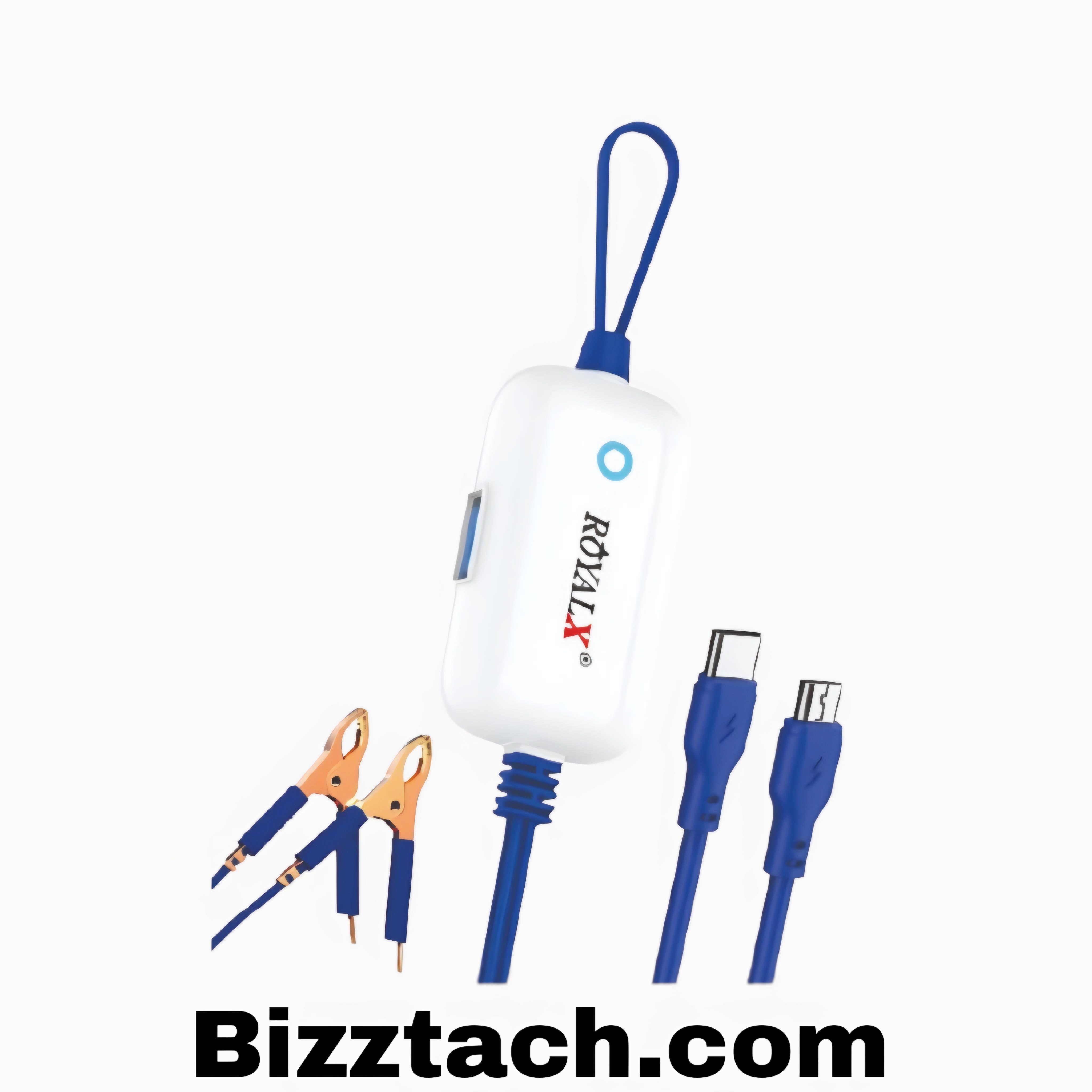 Royalx CLIP CHARGERS 2.4A OUTPUT MAX TYPE-C/ MICRO R-444