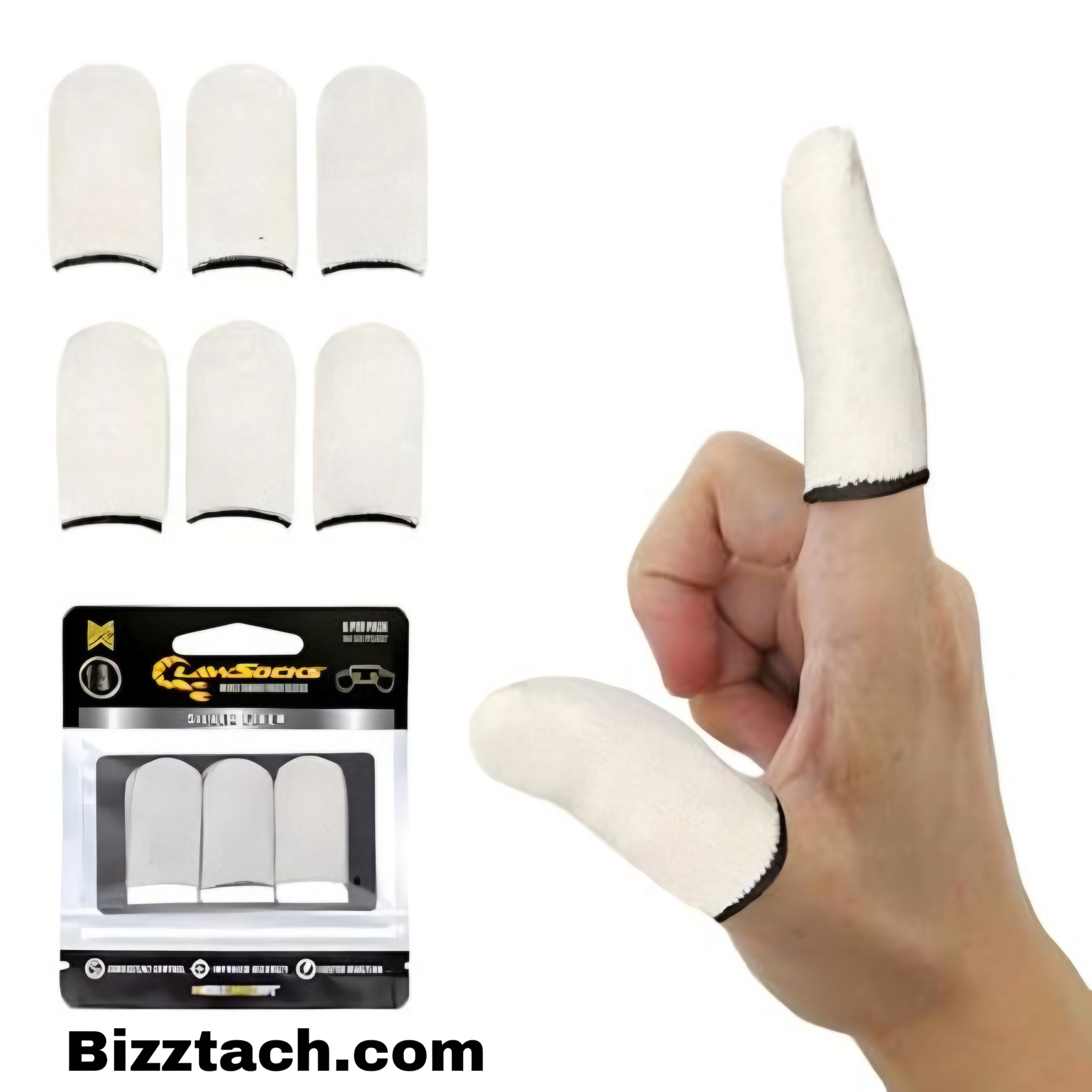 Finger Sleeve Gaming Controller for PUBG Mobile Game Finger Covers Breathable Anti Sweat Skid Screen Fingertip Gloves Finger Thumbs For PUBG & Free Fire