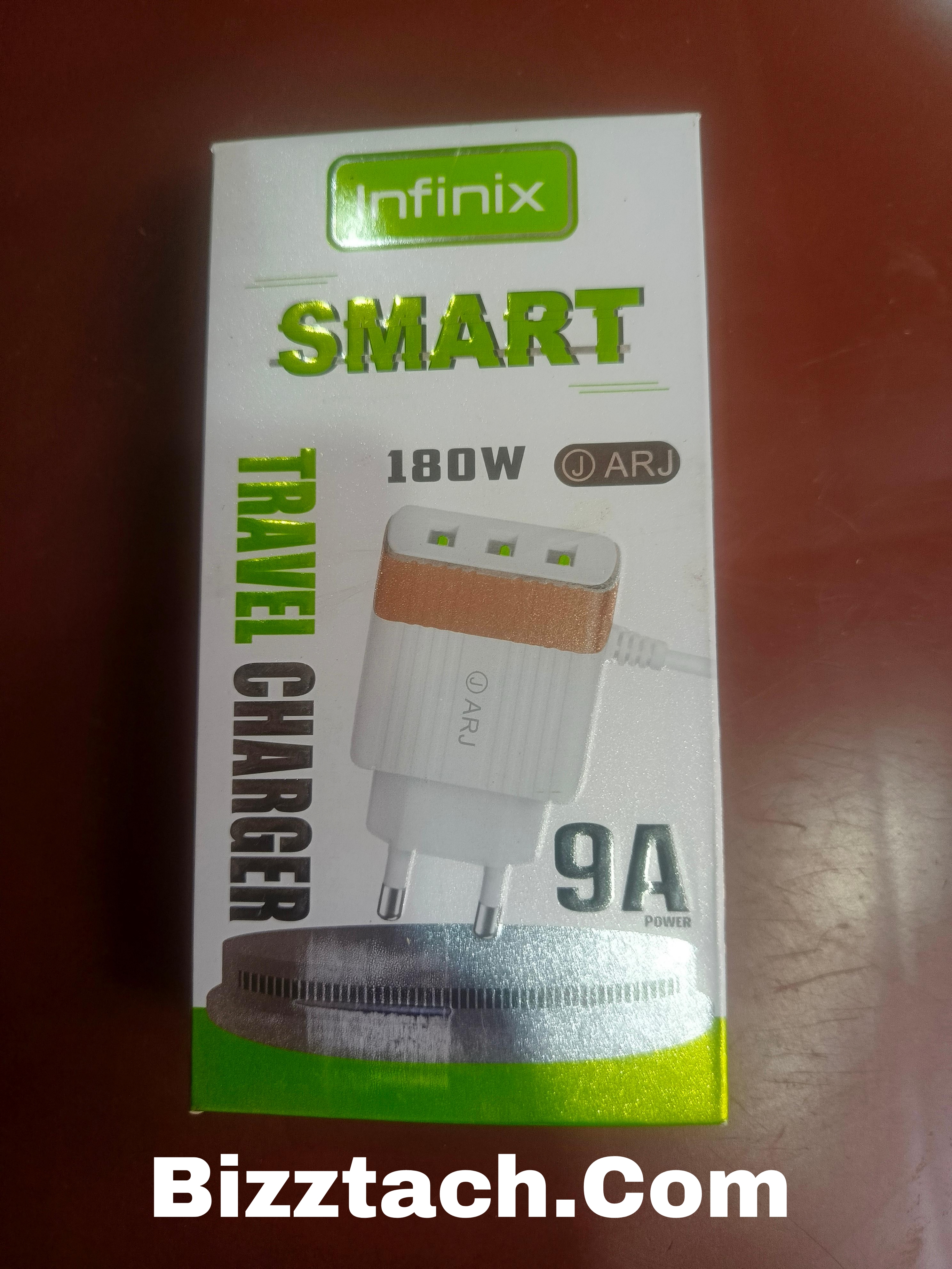 Arj SMART TRAVEL CHARGER 9A 180W Micro Pin