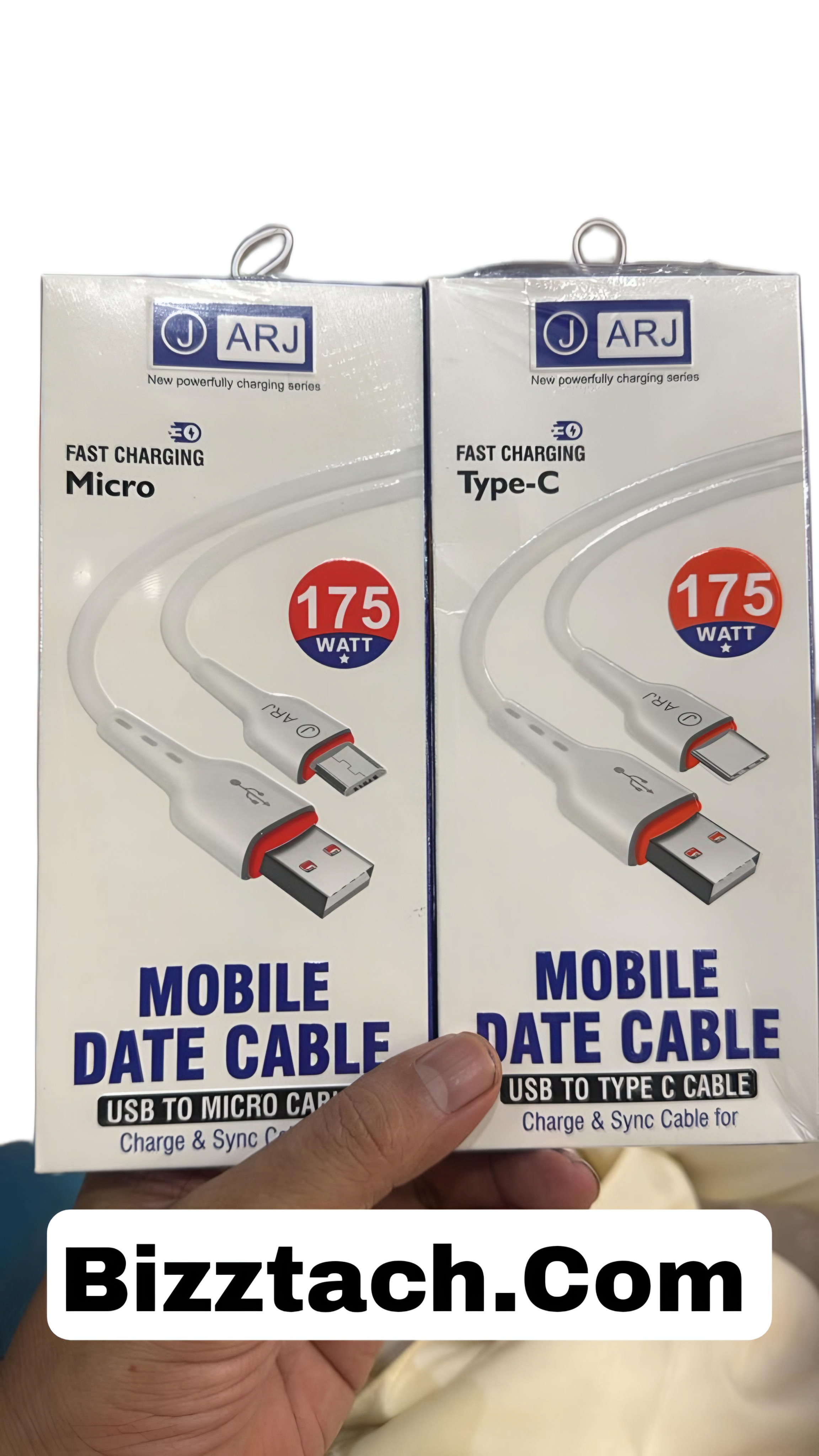 ARJ Type-C Data Cable 175Wart Fast Charging *Welcome to [Bizztach.com] -Pakistan's First B2B Wholesale Website!*