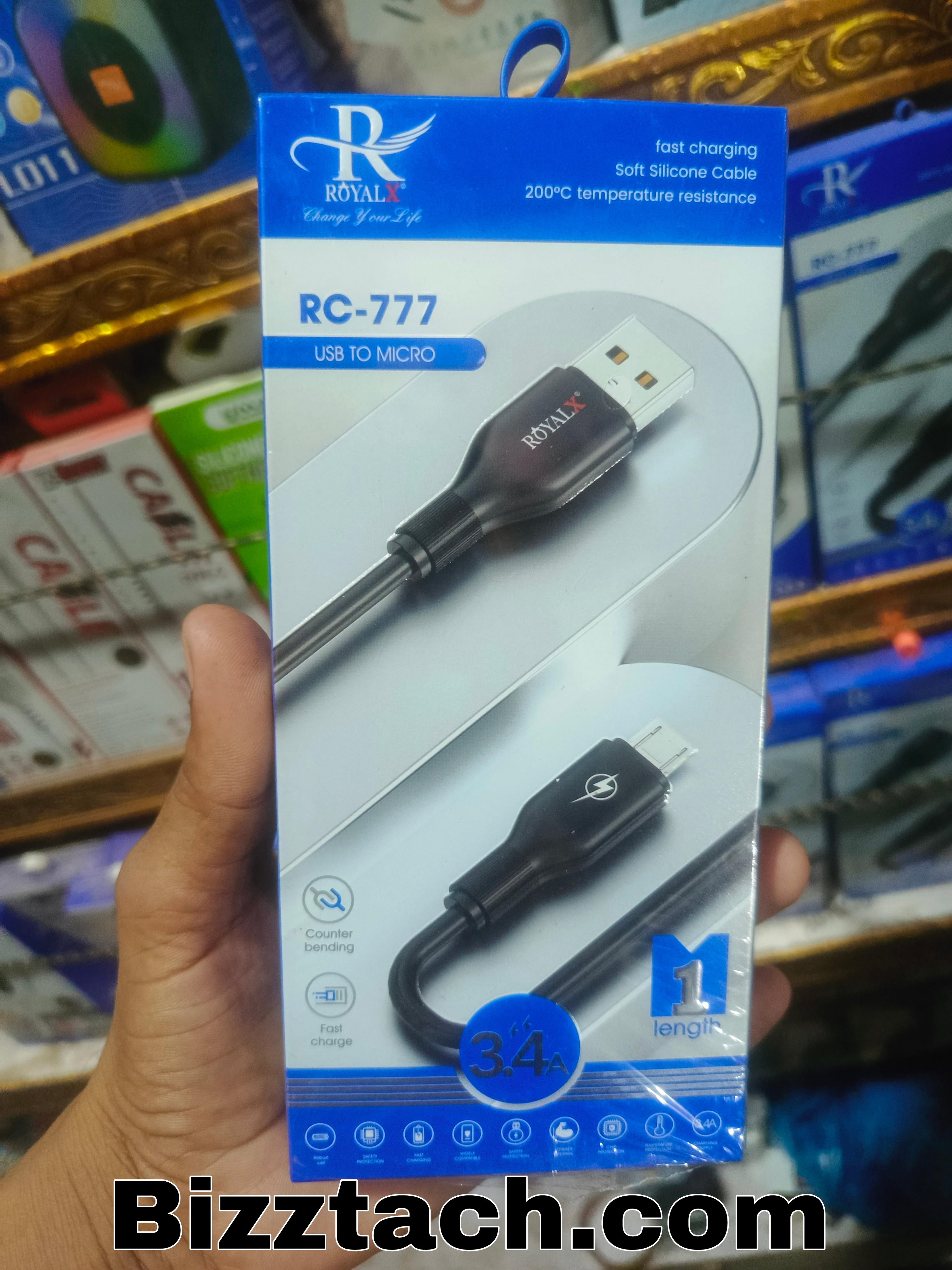 Royalx Micro 3.4A Charging Data Cable