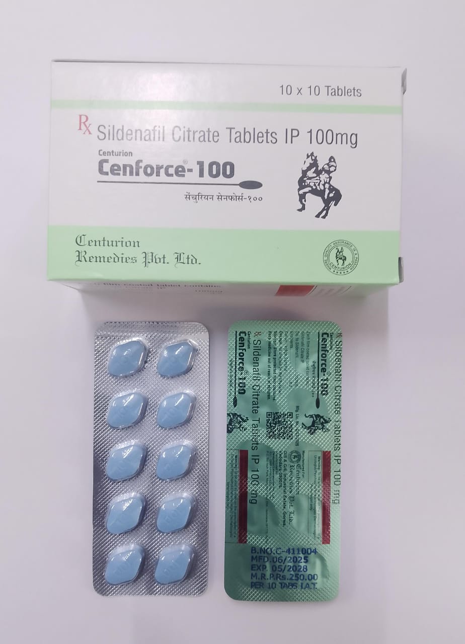 Cenforce-100 Sildenafil Citrate Tablets