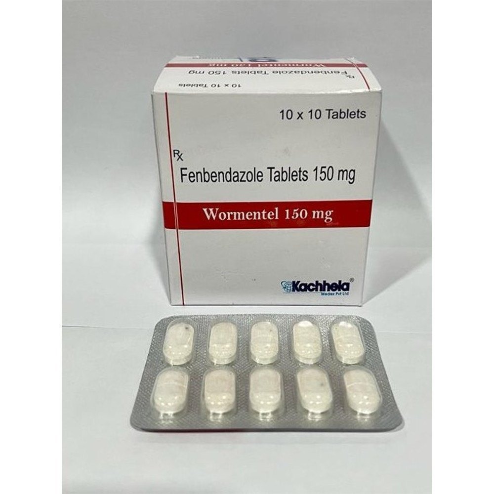 Fenbendazole Tablets 150 mg- Low price is for 1 box of 100 Tablets!