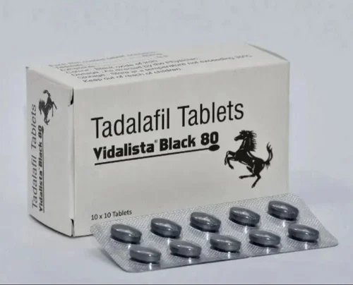 Vidalista Black 80 Tadalafil Tablets