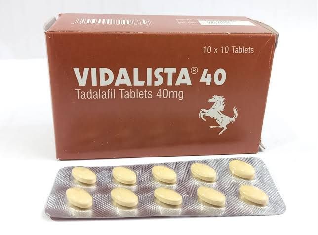 Vidalista 40 Tadalafil Tablets