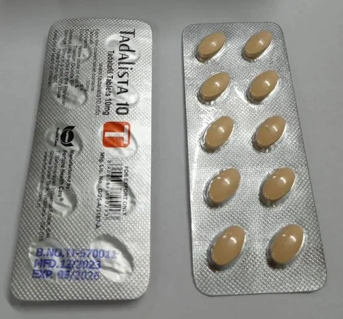Tadalista 10 mg Tablets