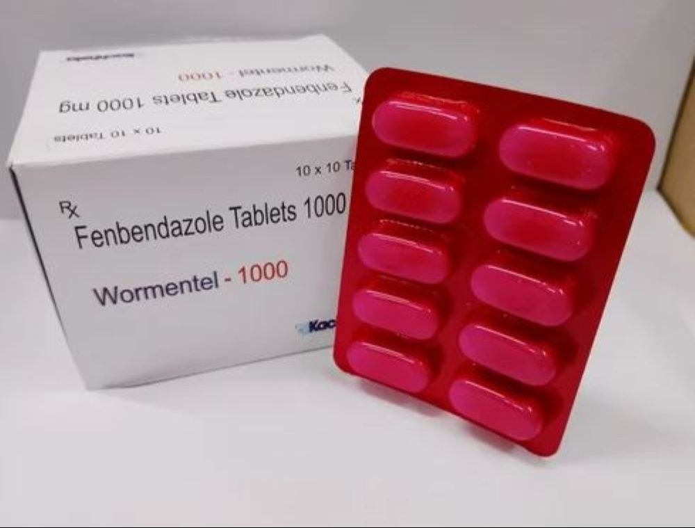 Fenbendazole Tablets 1000 mg- Low price is for 1 box of 100 Tablets!!!