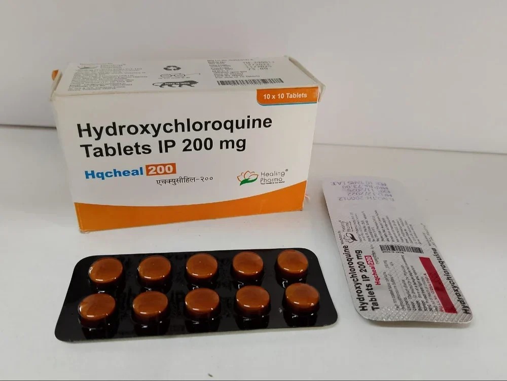 Hydroxychloroquine Tablets IP 200 mg- Low price is for a box of 100 tablets!