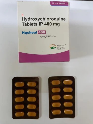Hydroxychloroquine Tablets IP 400 mg- Low Price is per box of 100 tablets!! 