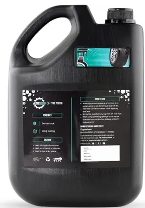 Liquid Car Polish for Tyres  (5 L, Pack of 1)