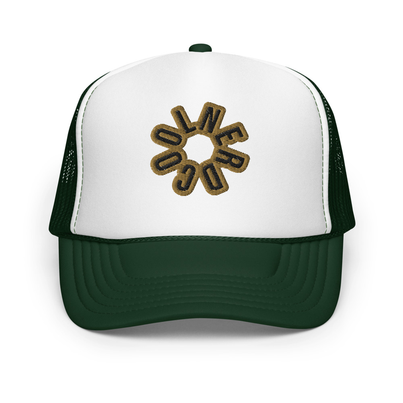 Retro Green Foam Trucker hat