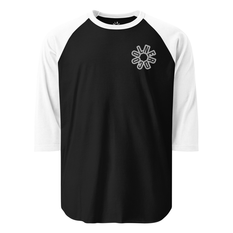 3/4 sleeve raglan shirt