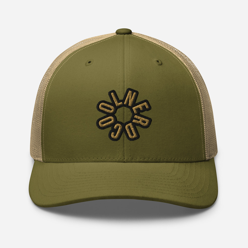 Military Green Trucker Cap
