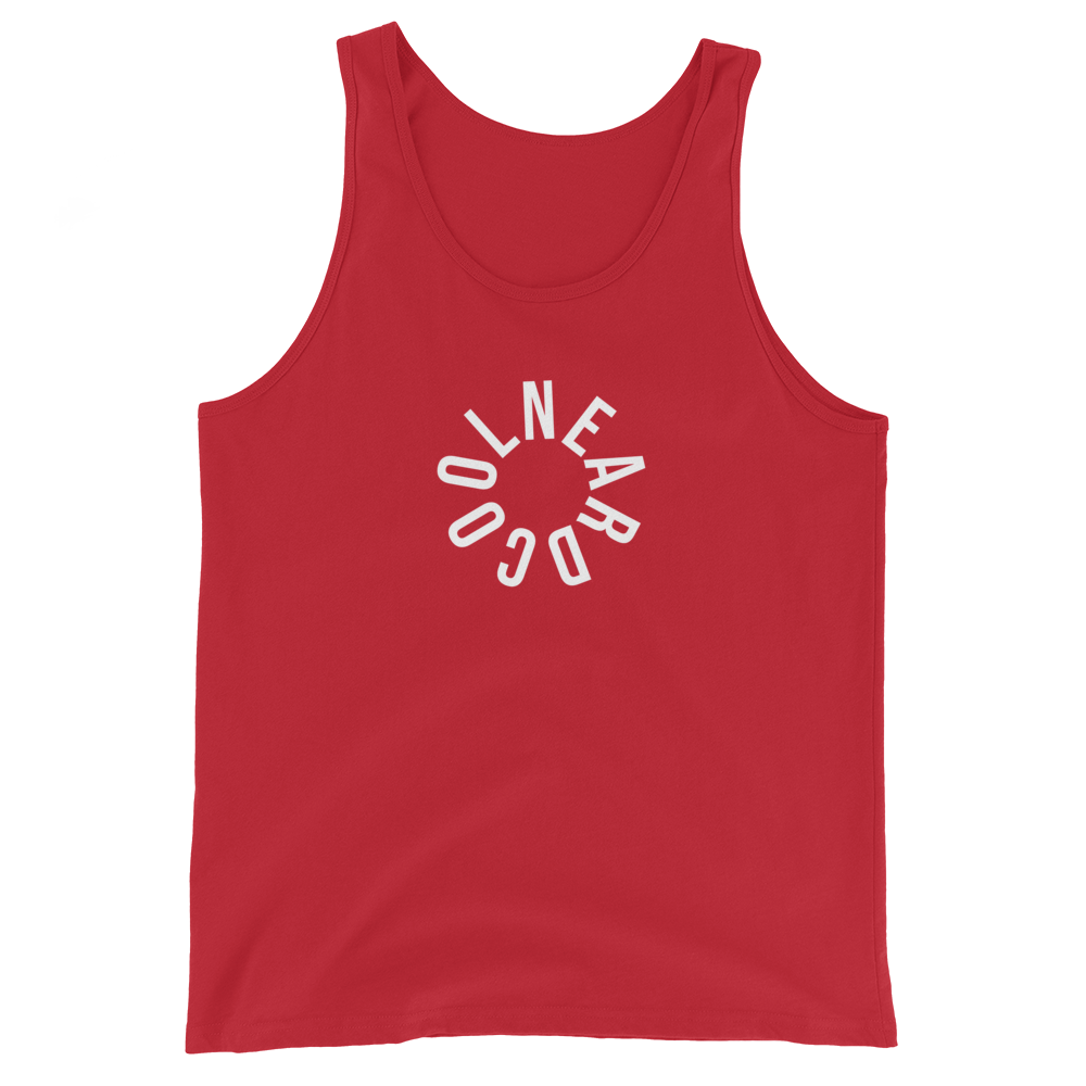 Unisex Red Tank Top