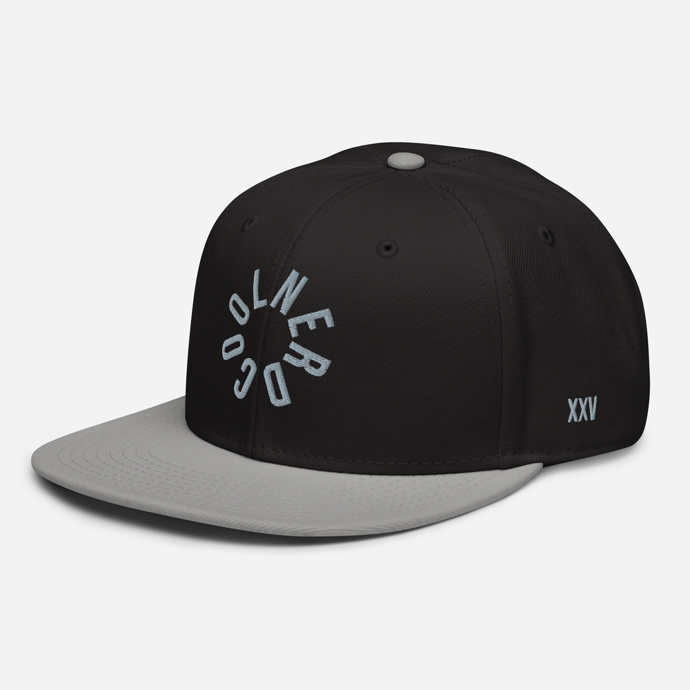 Black & Gray Snapback