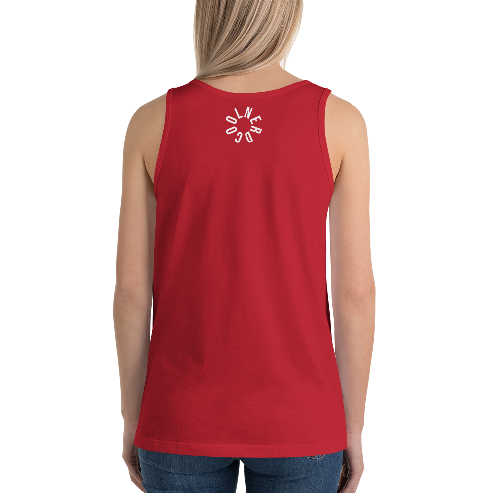 Unisex Red Tank Top