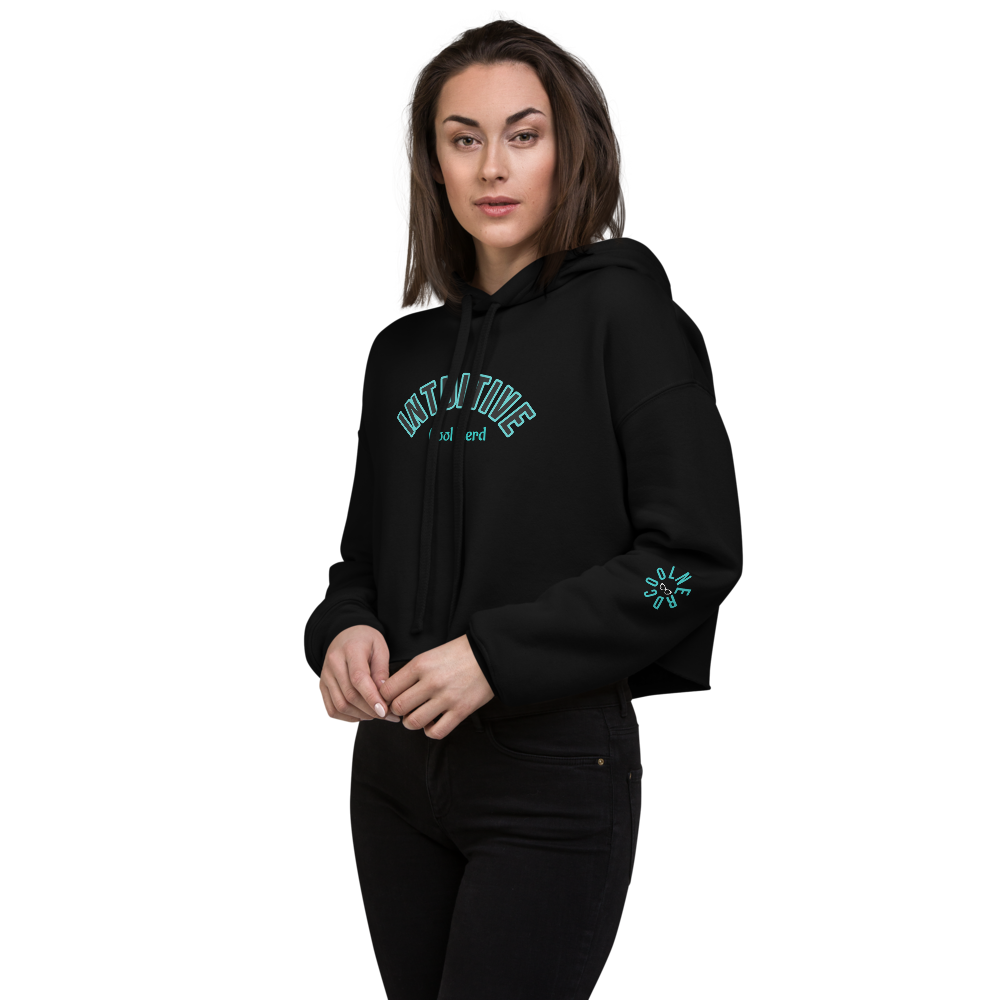 Intuitive Women's Crop Hoodie