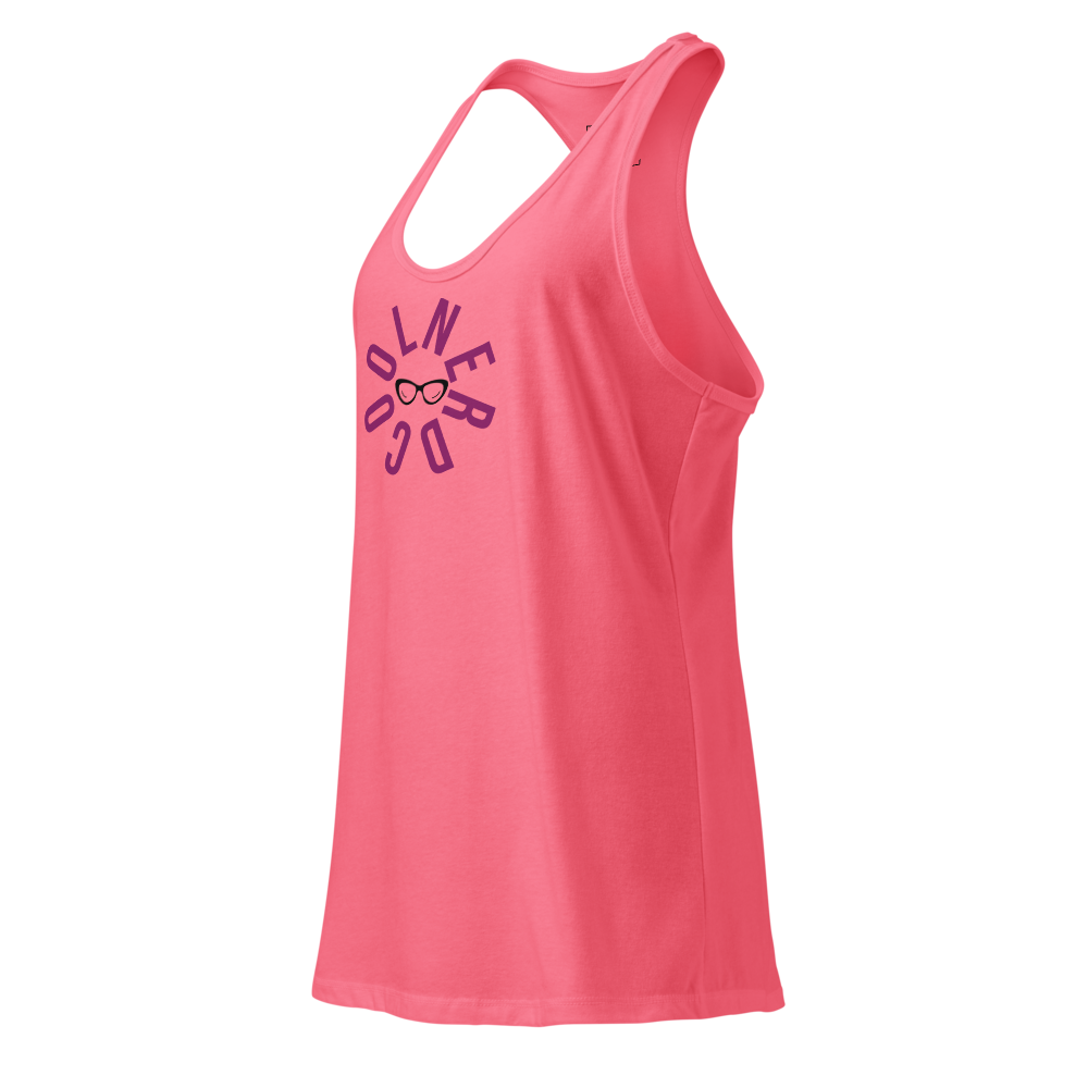 Women's Hot Pink Fitted Tank 