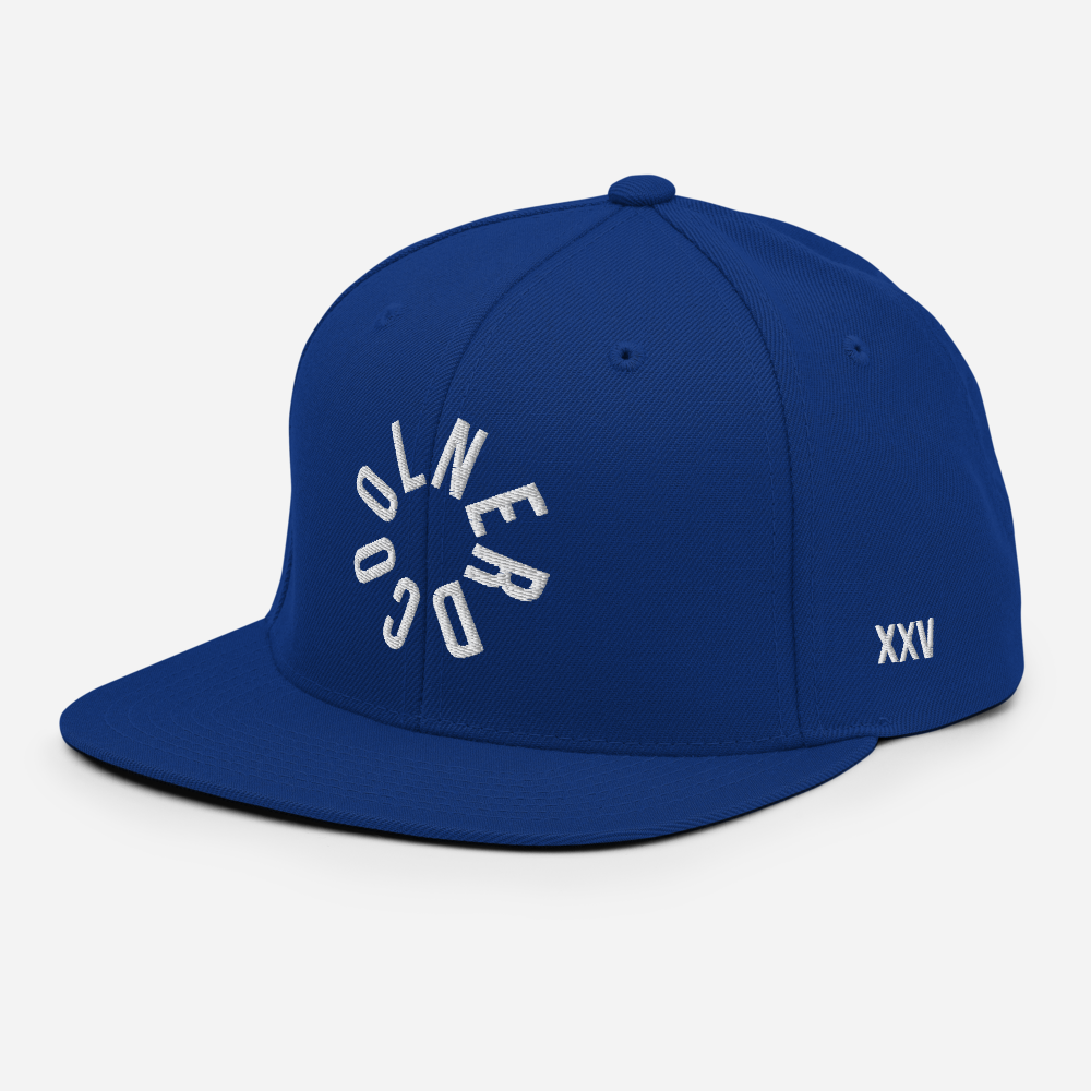 Blue Snapback Cap