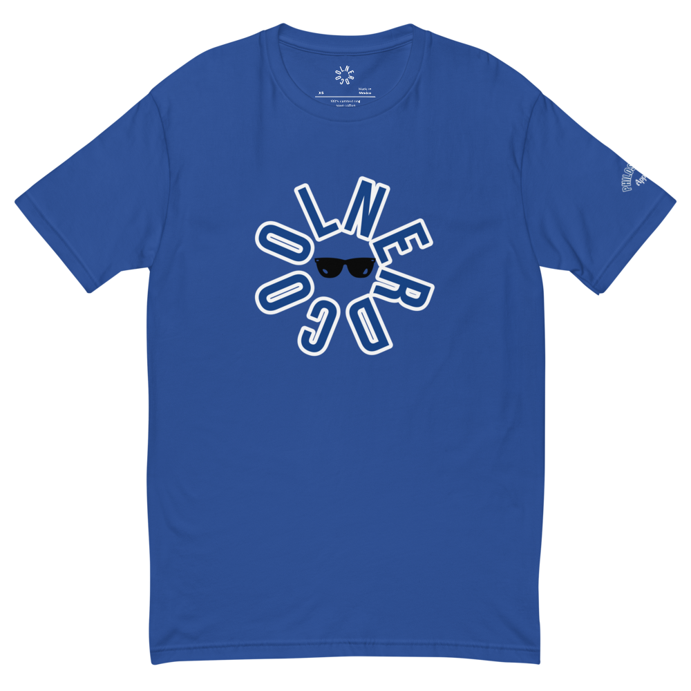 Men's Fitted Royal Blue T-Shirt