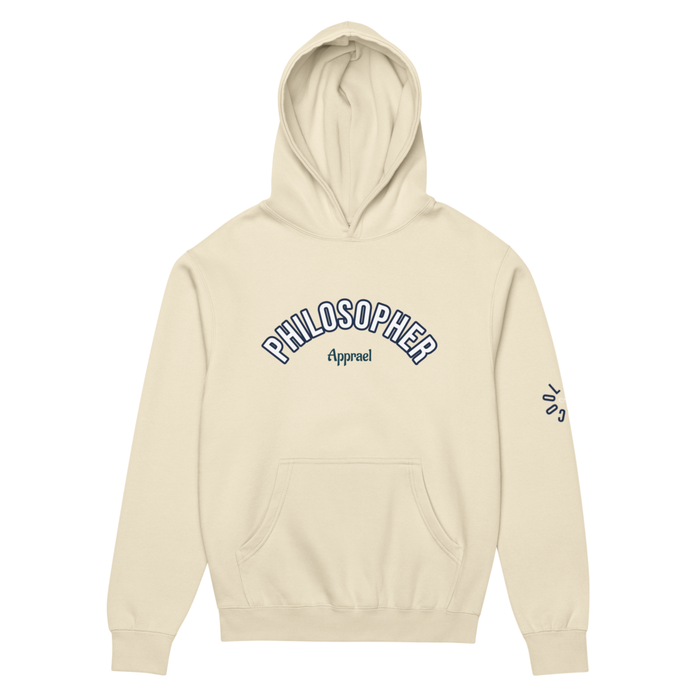 Men's Bone Philosopher Apparel Hoodie