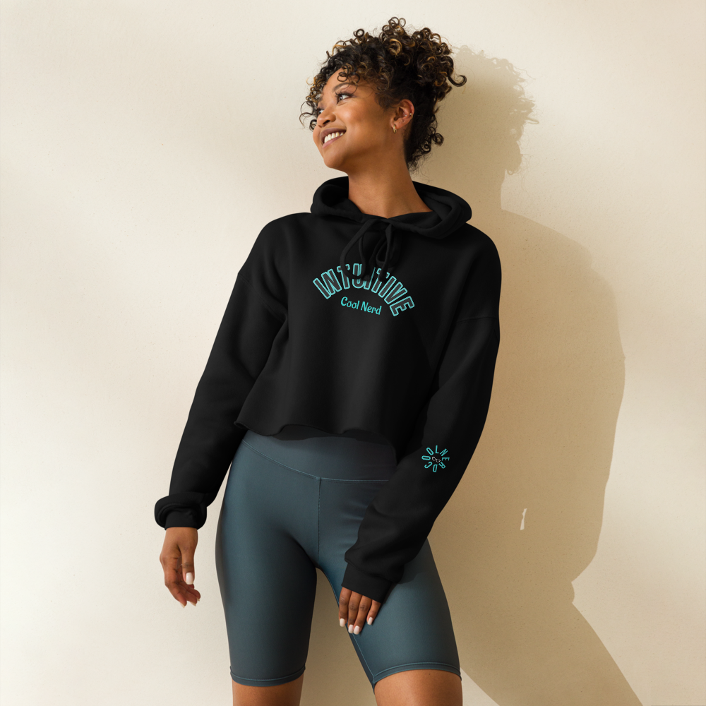 Intuitive Women's Crop Hoodie