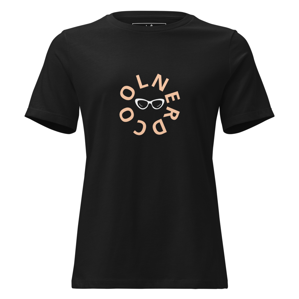 Women's Relaxed Black T'shirt
