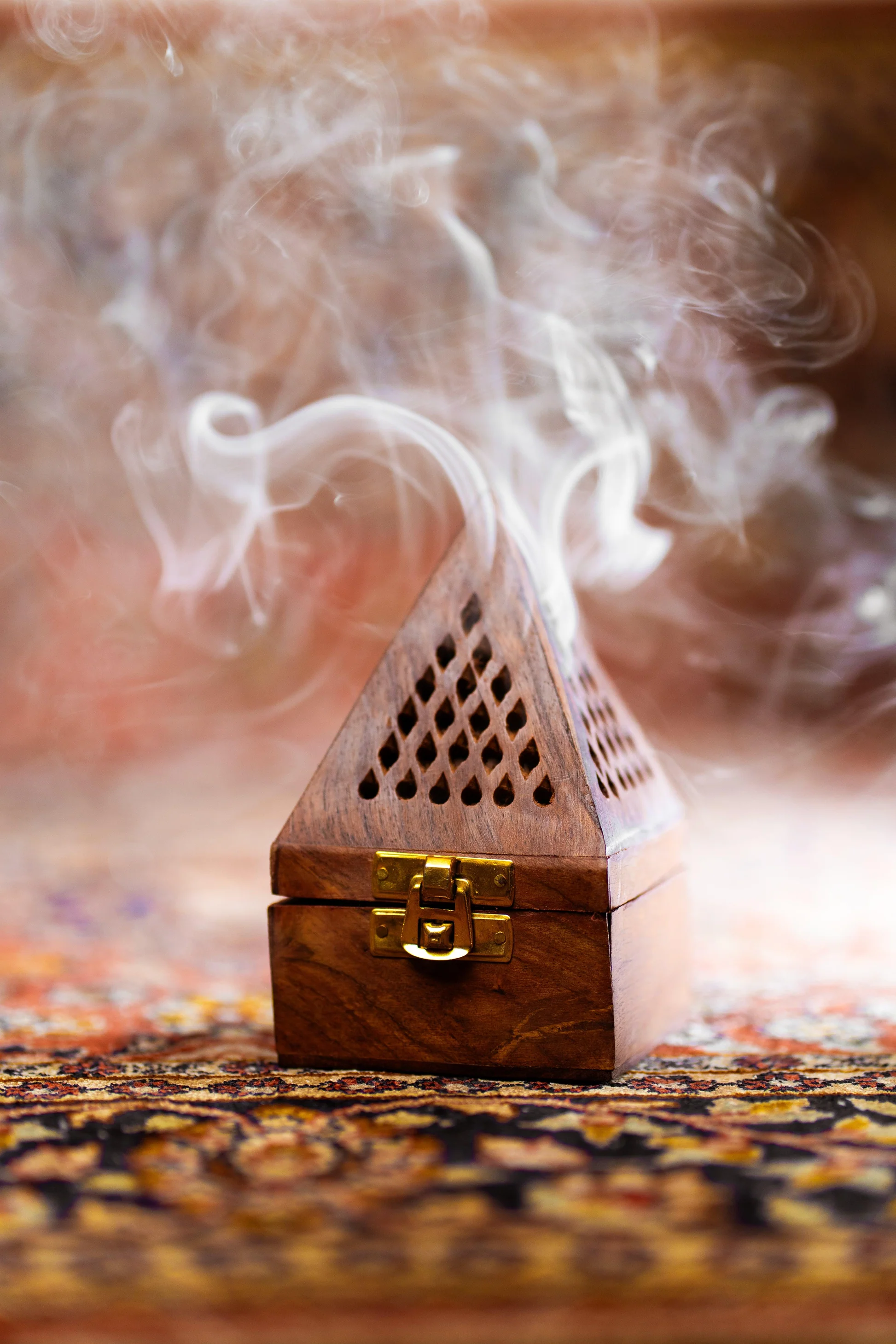 Wooden Incense Burner
